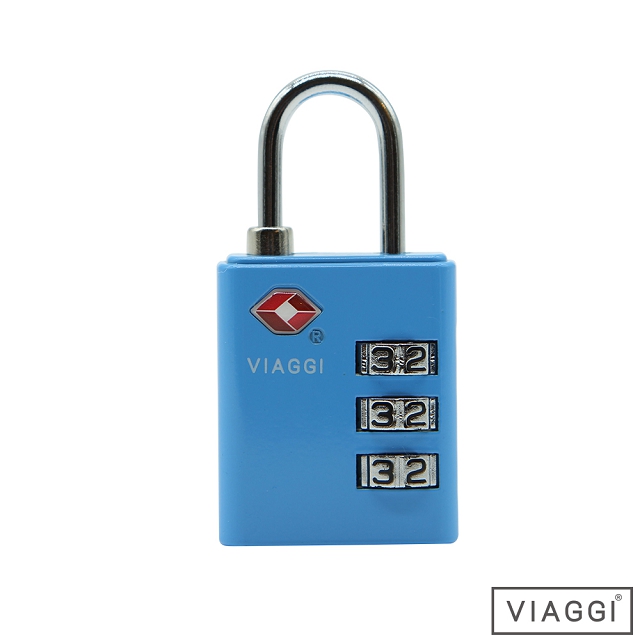 VIAGGI TSA海關密碼鎖(藍色)