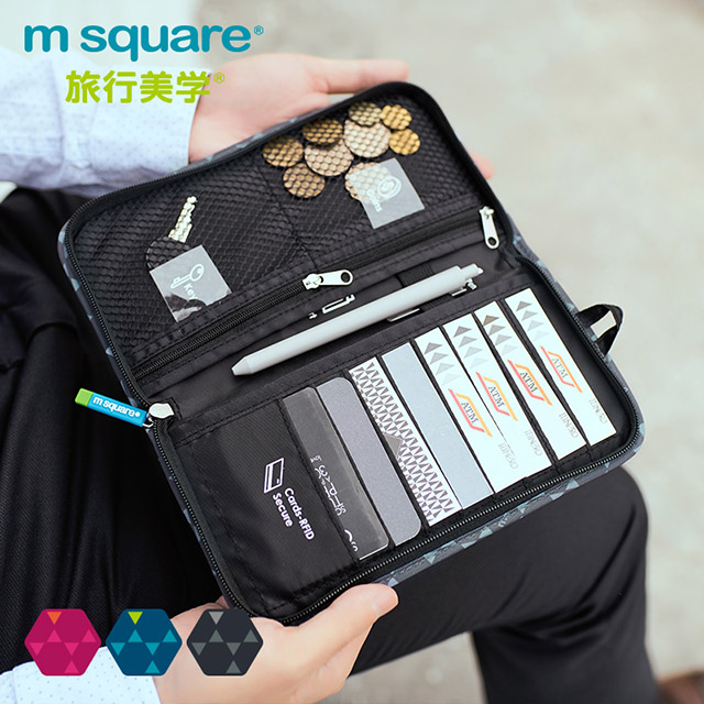 m square商旅系列Ⅱ護照夾