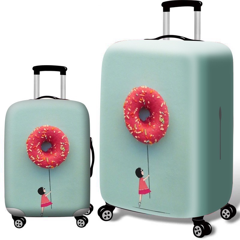 旅行行李箱加厚耐磨彈力保護套 甜甜圈