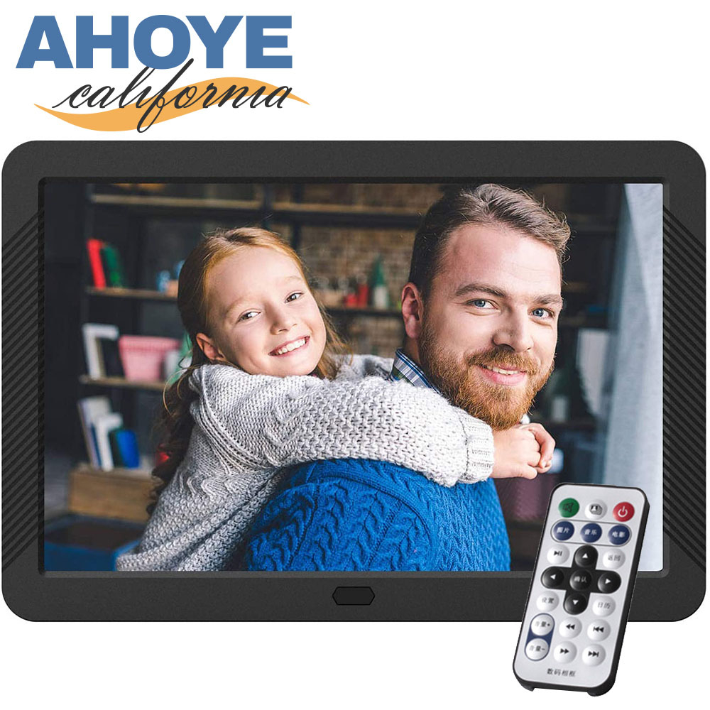 【Ahoye】10.1寸可遙控高清數位相框 電子相冊