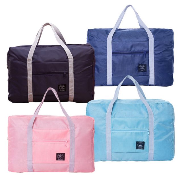 大容量折疊行李包 手提 韓版旅行收納包 飛機包 (顏色可選)
