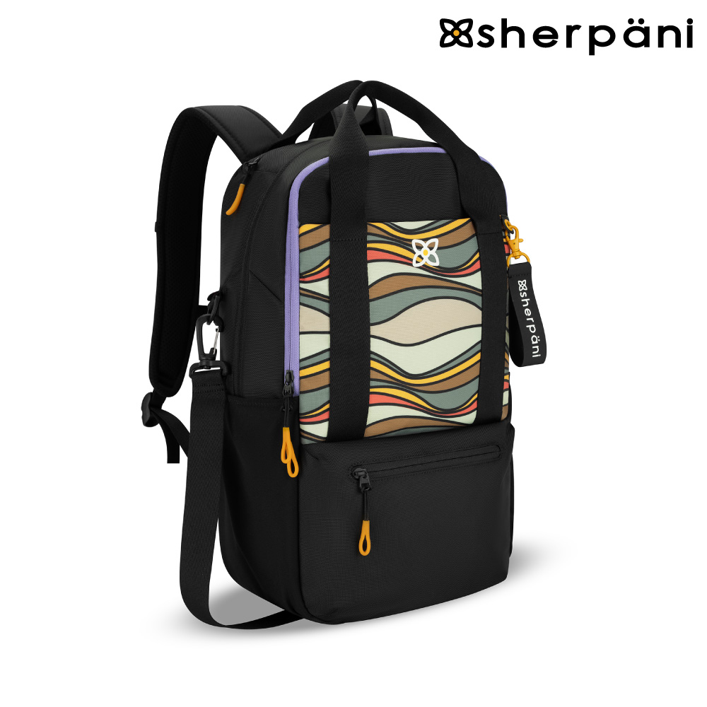 Sherpani Camden 21L 防潑水多功能後揹包(25I)｜花紋Ventura73