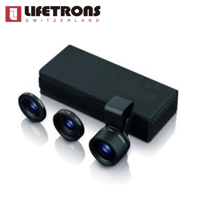 Lifetrons 3IN1 多功能手機鏡頭組(尊貴版)(微距+廣角+魚眼)
