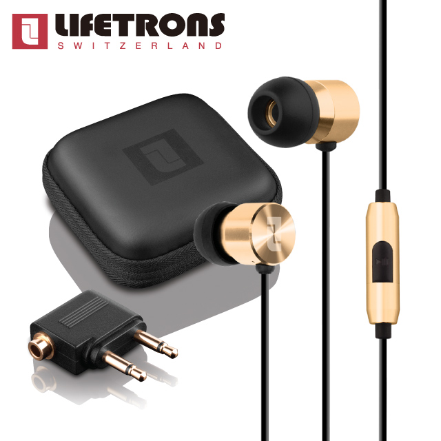 Lifetrons 高階金屬立體音耳機(通用版)-金