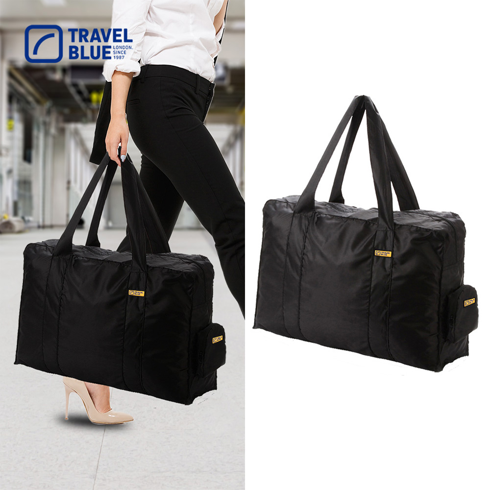 【Travel Blue 藍旅】折疊行李袋 (手提行李袋) (16L)