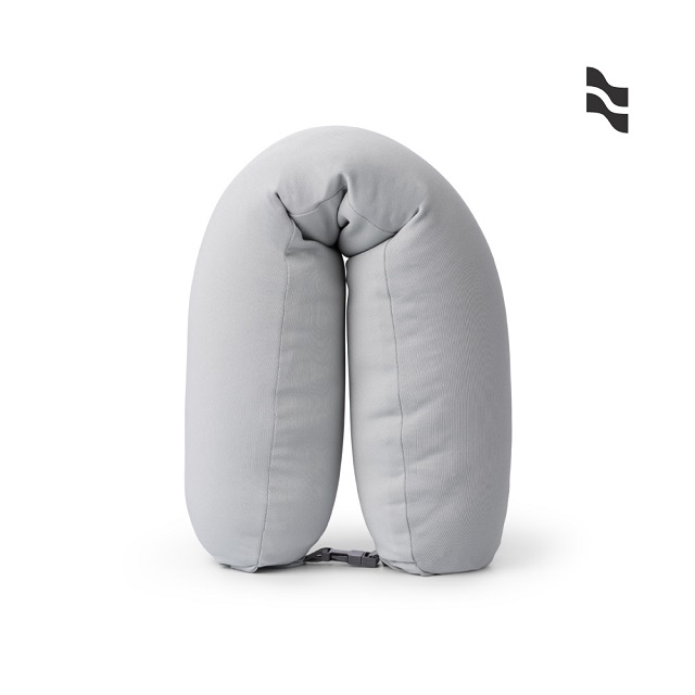 【LOJEL】Comfort Pillow 旅行頸枕 U型枕 飛機枕-淺灰
