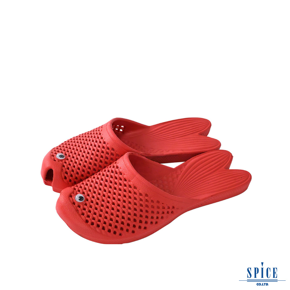 SPICE OF LIFE 金魚造型拖鞋(約23~25cm)- 紅色