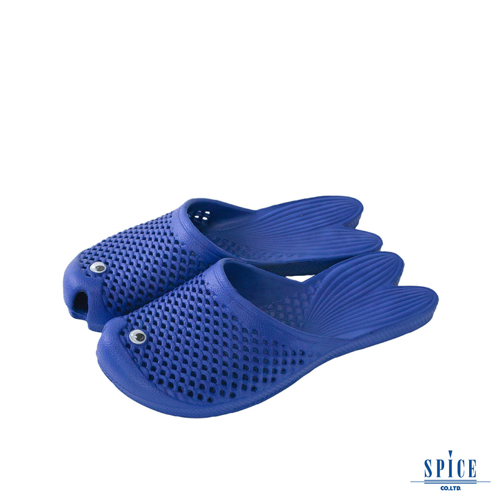 SPICE OF LIFE 金魚造型拖鞋(約23~25cm)- 藍色