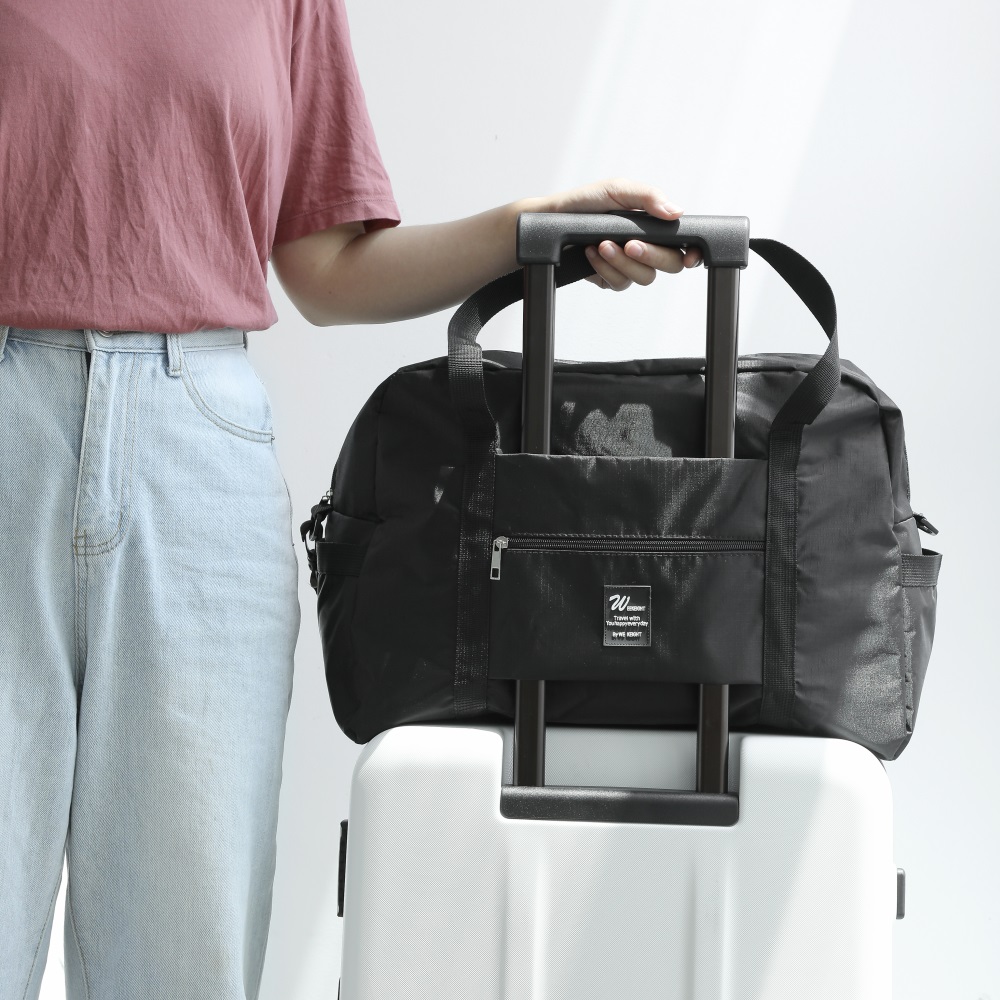 《WEEKEIGHT》多功能斜背包旅行袋行李箱拉桿包(小)
