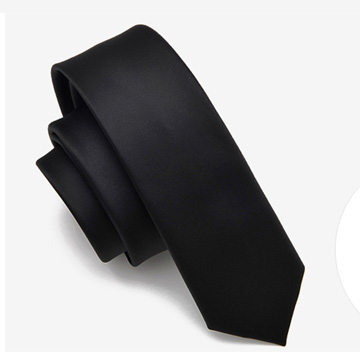 拉福，經典款手打窄版領帶5CM領帶 (黑色)