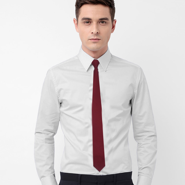 拉福，經典款拉鍊領帶窄版領帶5CM領帶