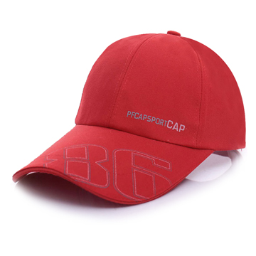 【幸福揚邑】防曬防紫外線防風舒適透氣戶外運動86造型棒球帽鴨舌帽-紅