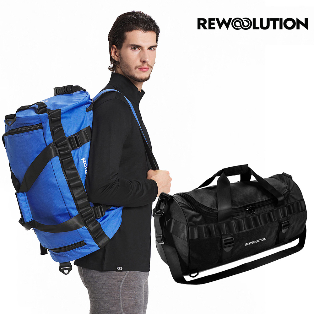 【Rewoolution】KUNOY 多用途背包(黑色/寶藍) 多功能包 手提包 後背包 側背包| REBB1NBG01