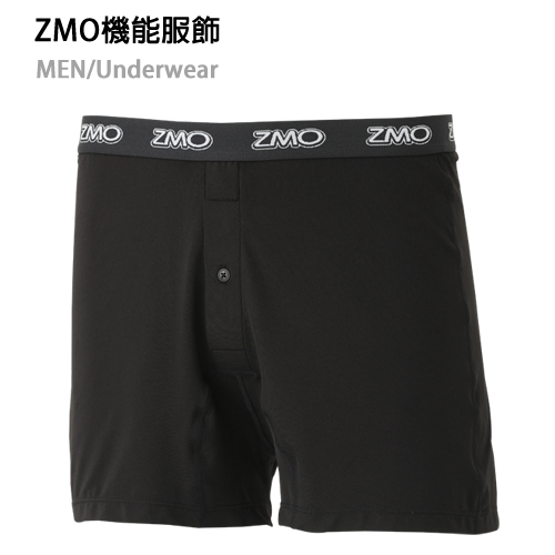 ZMO男AFC保暖四角內褲US609-黑色