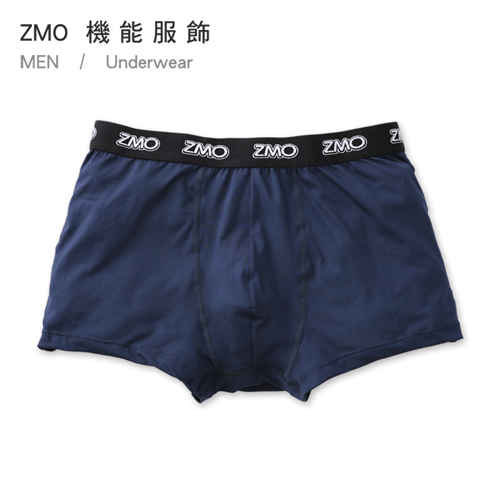 ZMO 男舒適平口內褲US309-丈青