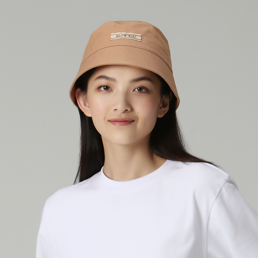【ISW】多色梭織帽盆帽-棕色 (三色可選) 設計師品牌