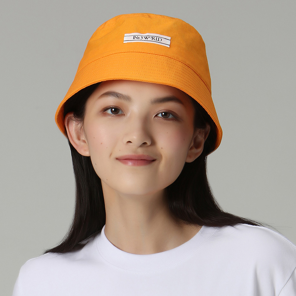 【ISW】多色梭織帽盆帽-金盞橘 (三色可選) 設計師品牌