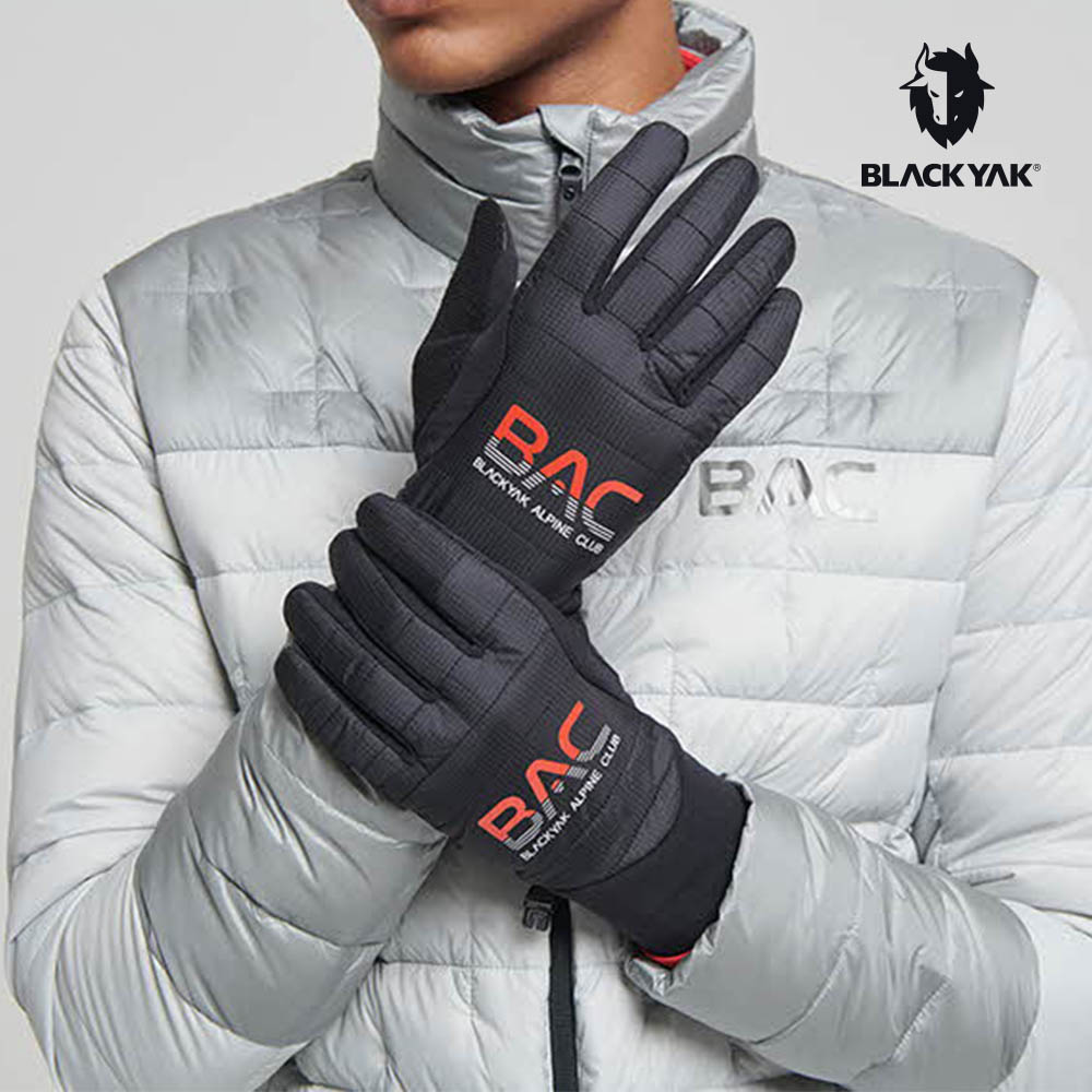 【BLACKYAK】BAC POLARTEC保暖手套 [黑色 保暖 防風 冬天必備 手套|BYJB2NAN0695