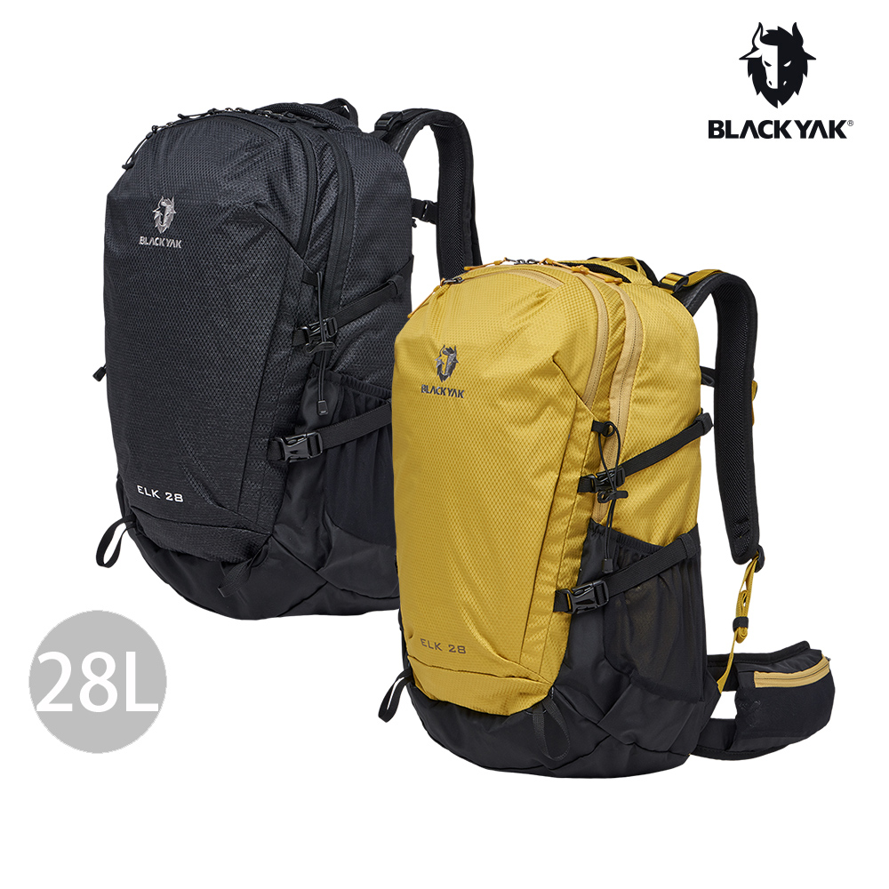 【BLACKYAK】ELK 28L登山背包 (黃色/黑色)-四季 登山包 後背包 休閒包 越野包| BYCB1NBF01