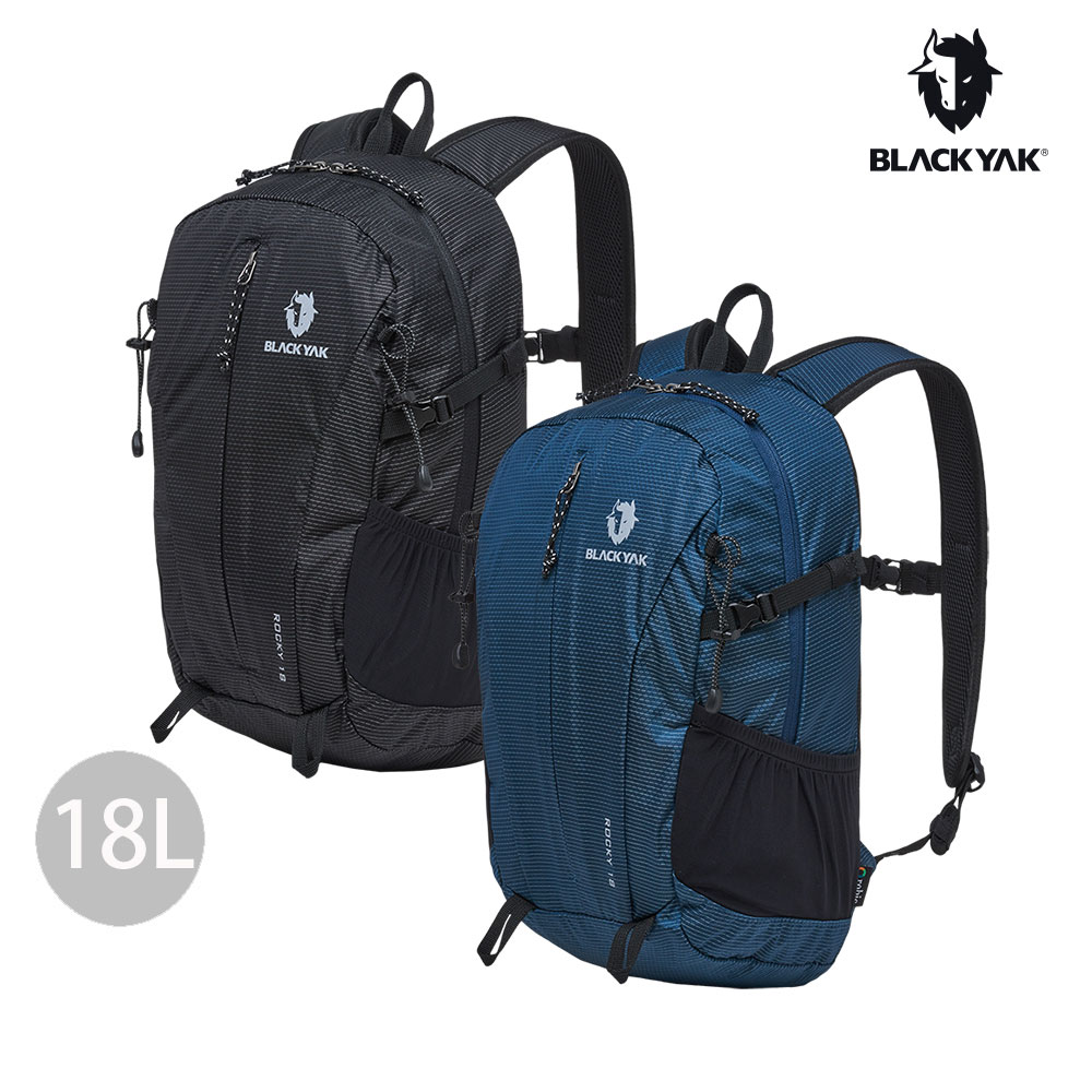 【BLACKYAK】ROCKY 18L 登山背包 (藍綠色/黑色)-四季 登山包 輕量 後背包| BYCB1NBF07
