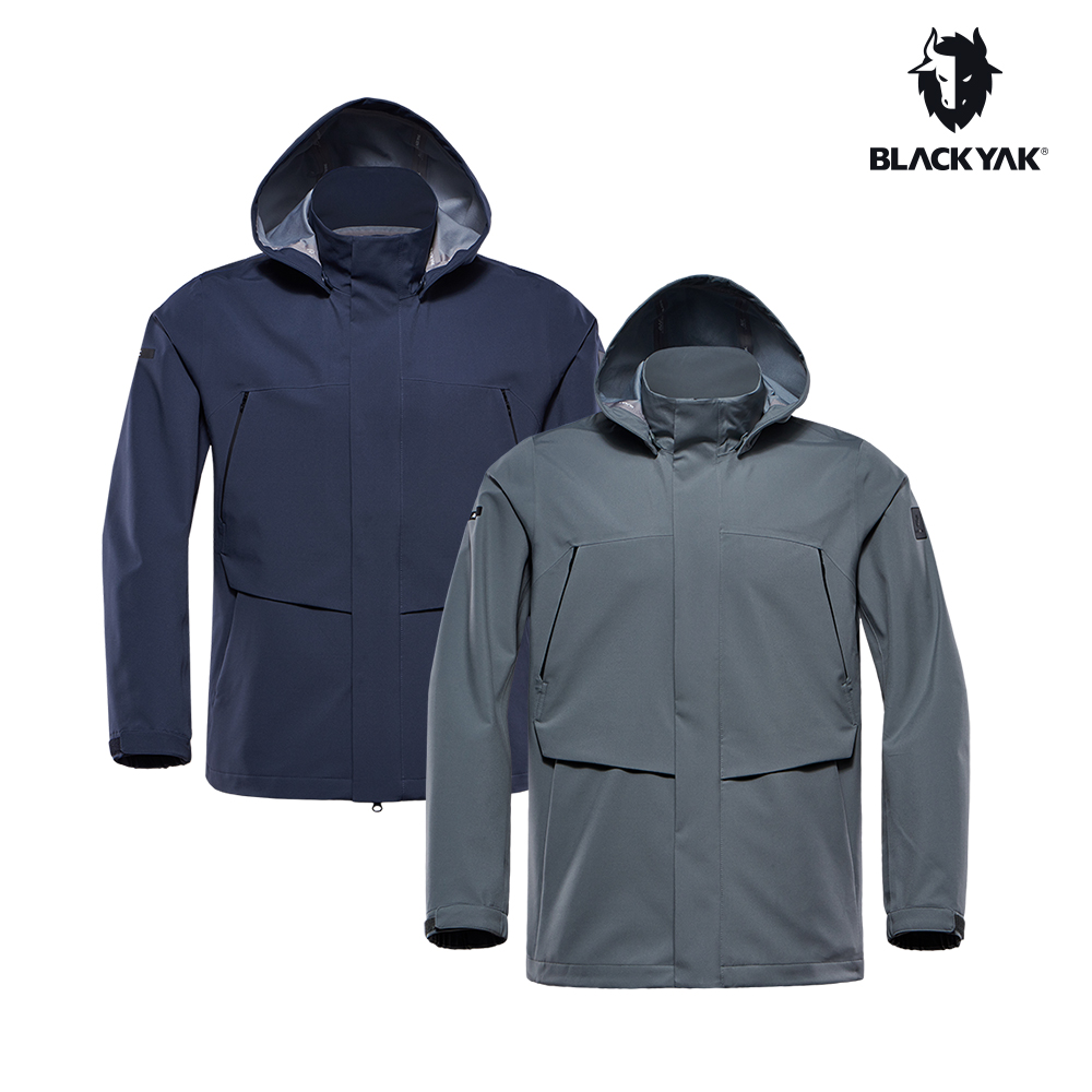 【BLACKYAK】男 SUNLIGHT AWC 防水外套(都會橄綠/藍灰色)-四季 登山 防水｜BYCB1MJ105