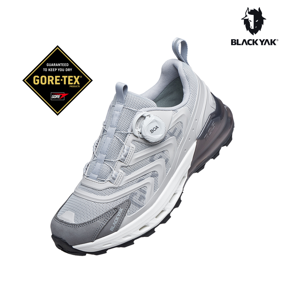 【BLACKYAK】343 ARC GTX防水健行鞋(碳灰)-GORETEX防水|BYCB1NFH34