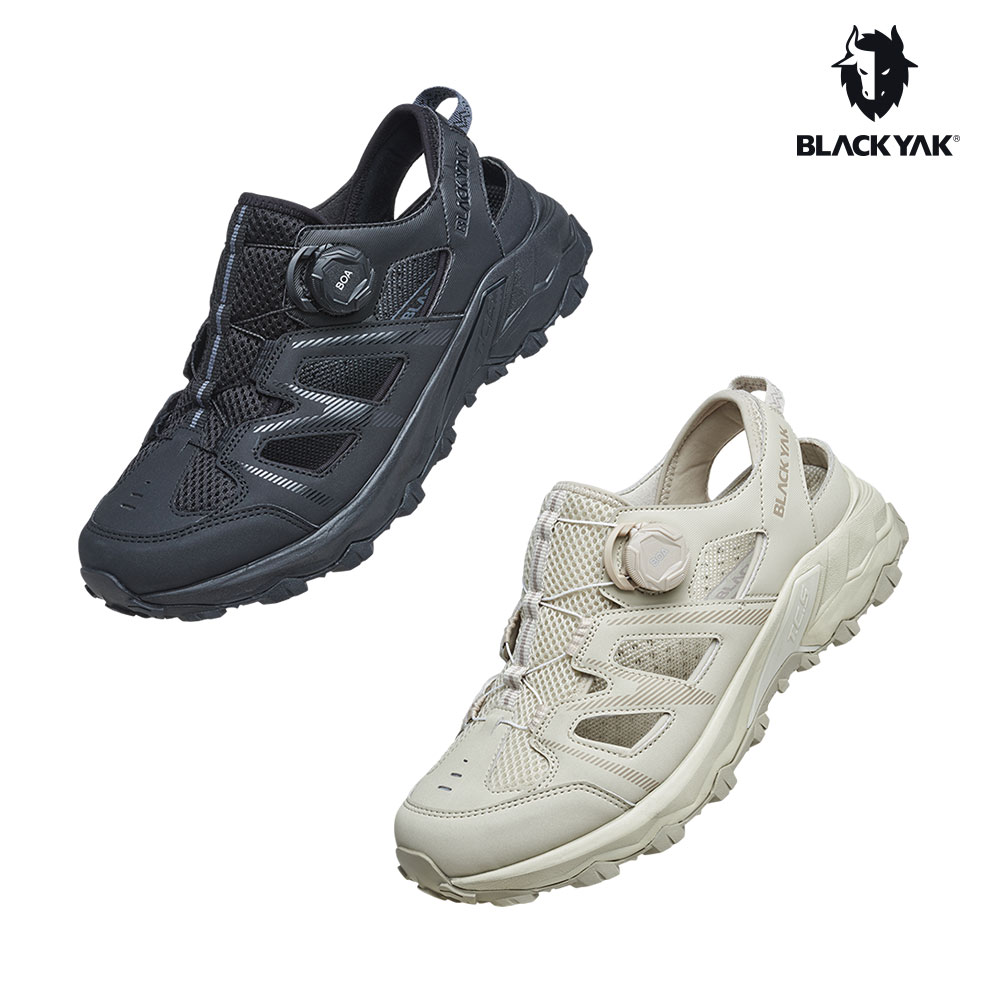 【BLACKYAK】343 ADVENTURE水陸鞋(沙色/黑色)-運動包覆涼鞋|BYCB1NFC28
