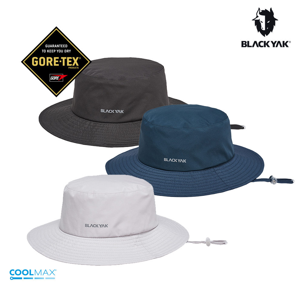 【BLACKYAK】GORE BRIM防水圓盤帽(深藍/象牙白/碳灰)-GTX 防水/保暖耳遮|BYCB2NAH01