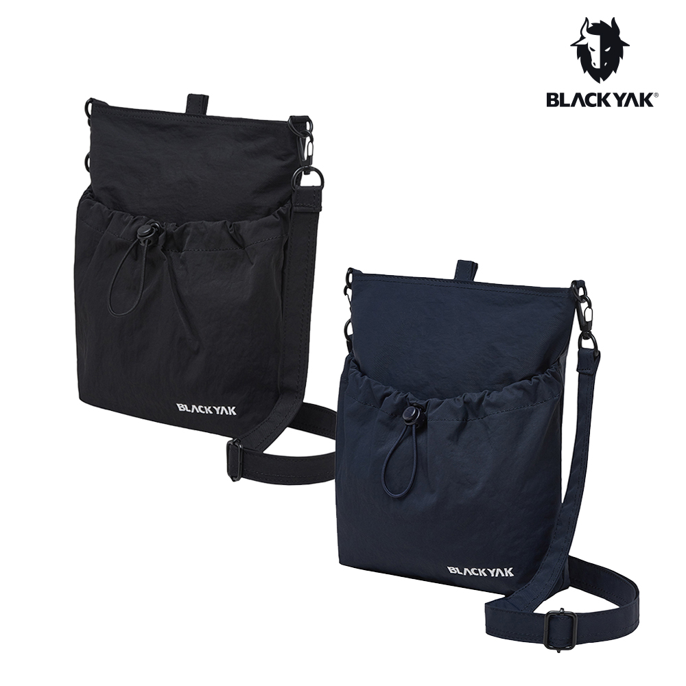 【BLACKYAK】LUKLA斜側背包(海軍藍/黑色)-休閒包/運動包/隨身包|BYCB2NBD02