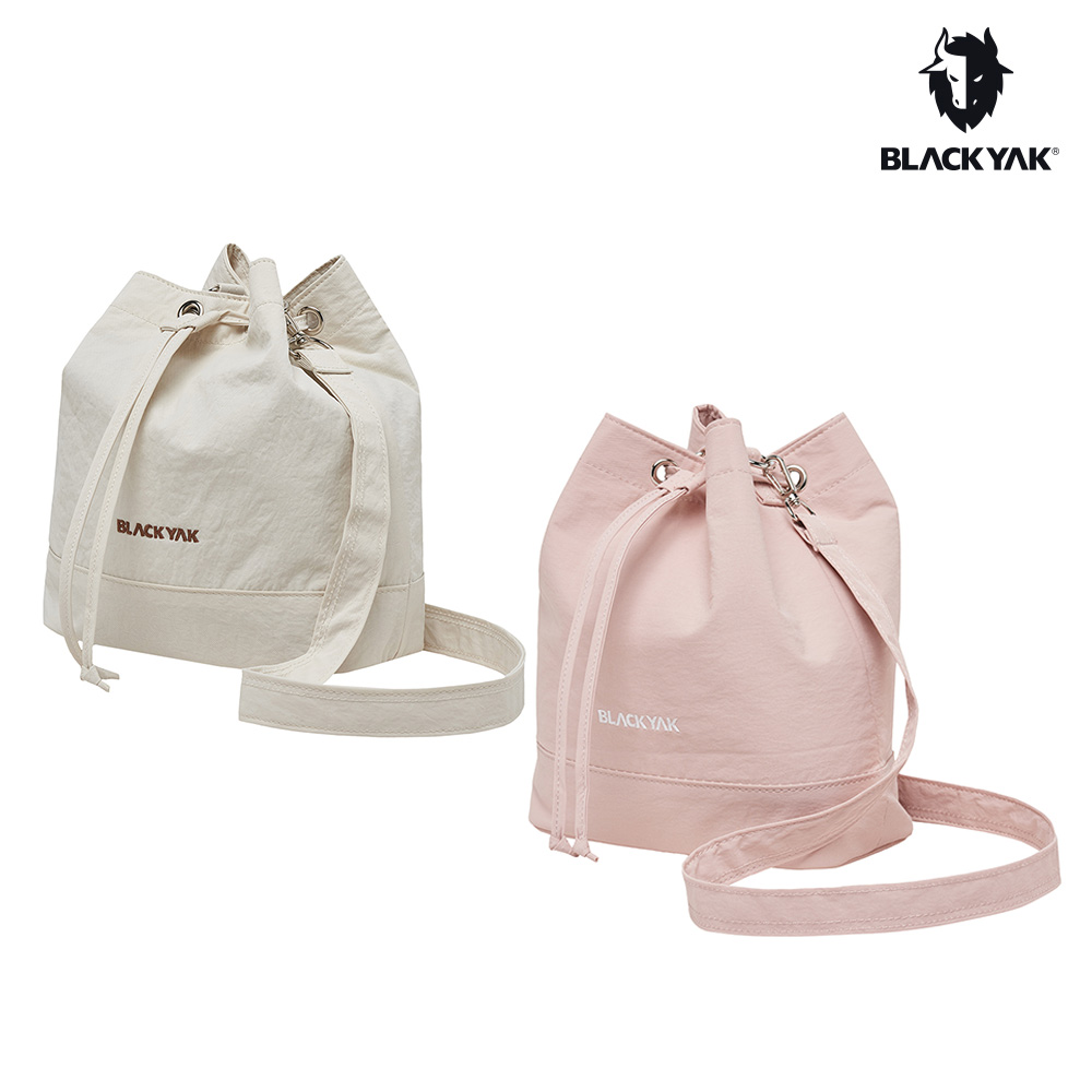 【BLACKYAK】LUKLA水桶包(淺粉紅/象牙白)-休閒 手提 肩背包 側背包 水桶包|BYDB1ＮBD04