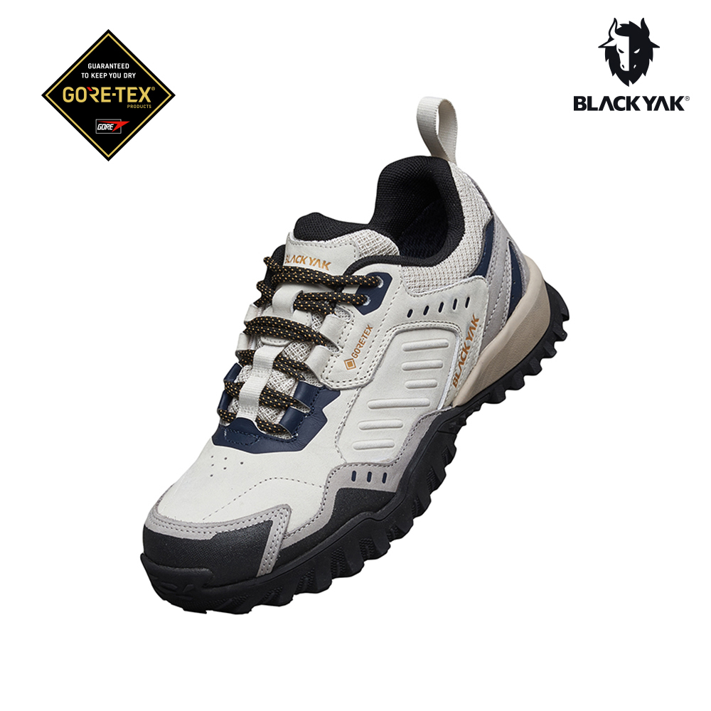 【BLACKYAK】YORKSHIRE THE FIRST GTX防水健行鞋(淺卡其)-BOA 防水鞋|BYDB1NFH41