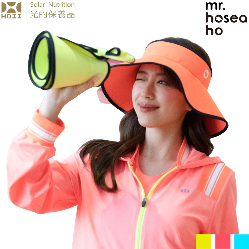 【后益 HOII】MR.HOSEA HO 花瓣捲邊帽 ★3色任選-時尚機能防曬涼感抗UPF50抗UV