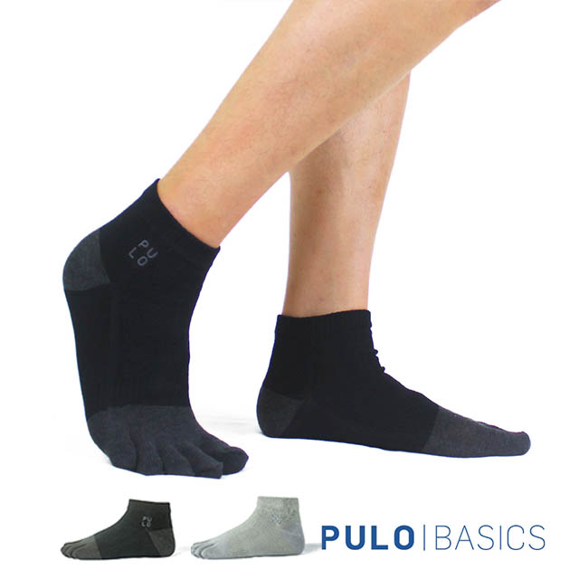 【 PULO 】穿立淨除臭純色五趾裸襪