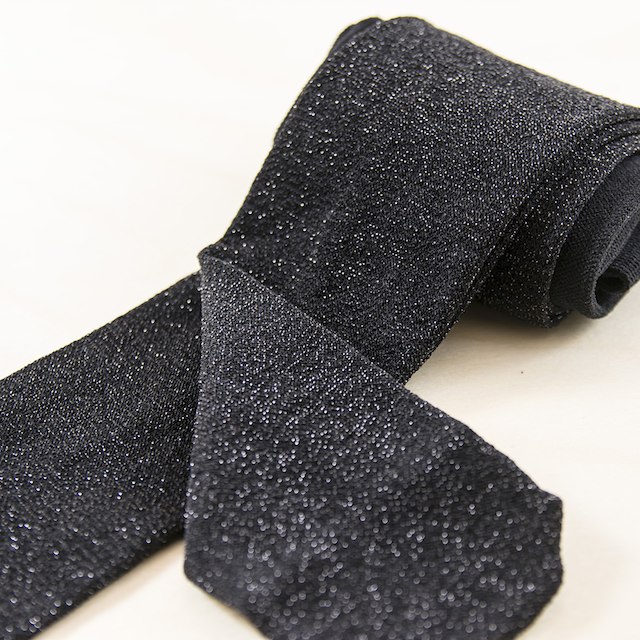 【公主童襪】黑色閃耀蔥超細纖維兒童褲襪