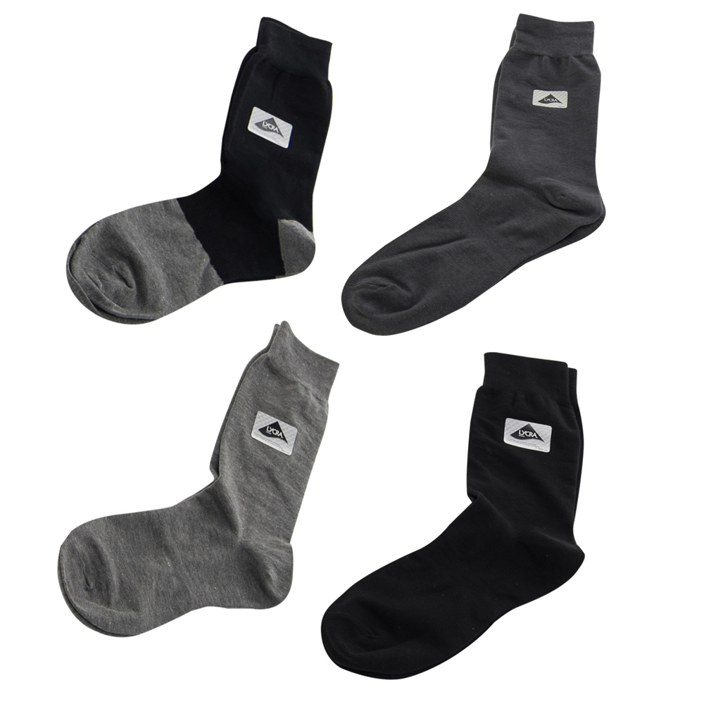 【KEROPPA】萊卡高筒休閒紳士襪*2雙C90002