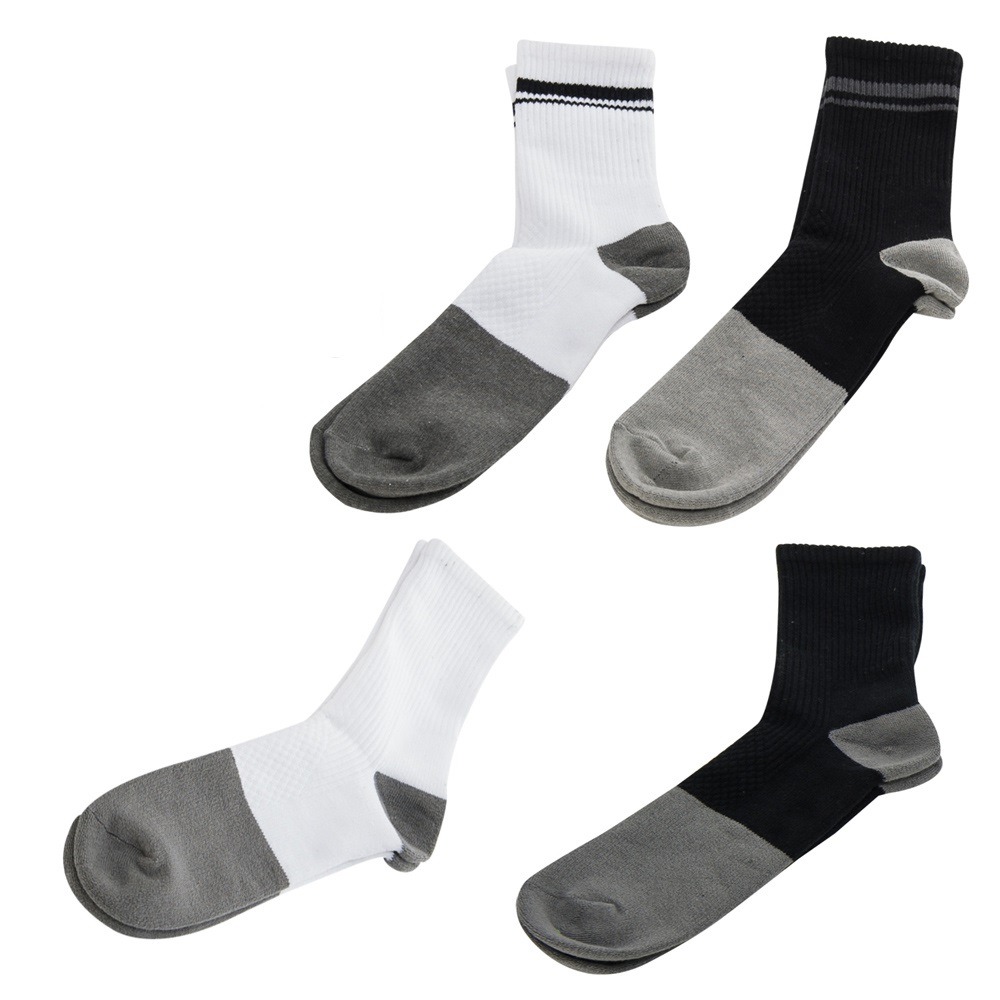 【KEROPPA】可諾帕竹碳運動型健康襪x2雙C90013