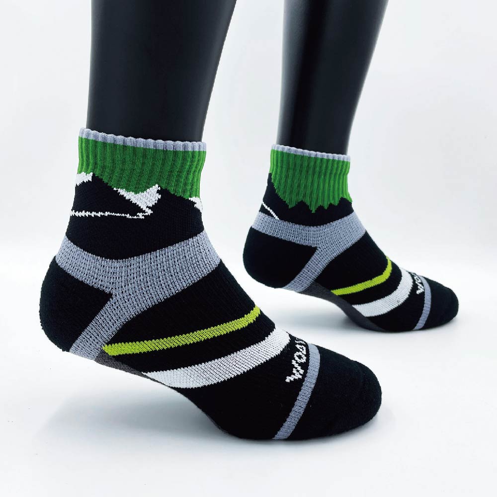 【WOAWOA】百岳系列二 能量登山襪 中筒 單雙 M/L/XL(登山襪 除臭襪 機能襪 中筒襪 健走襪)