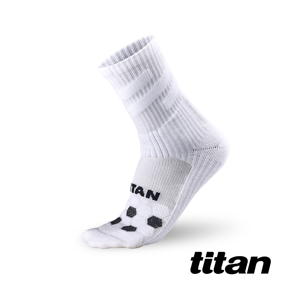 【titan】專業籃球襪_白