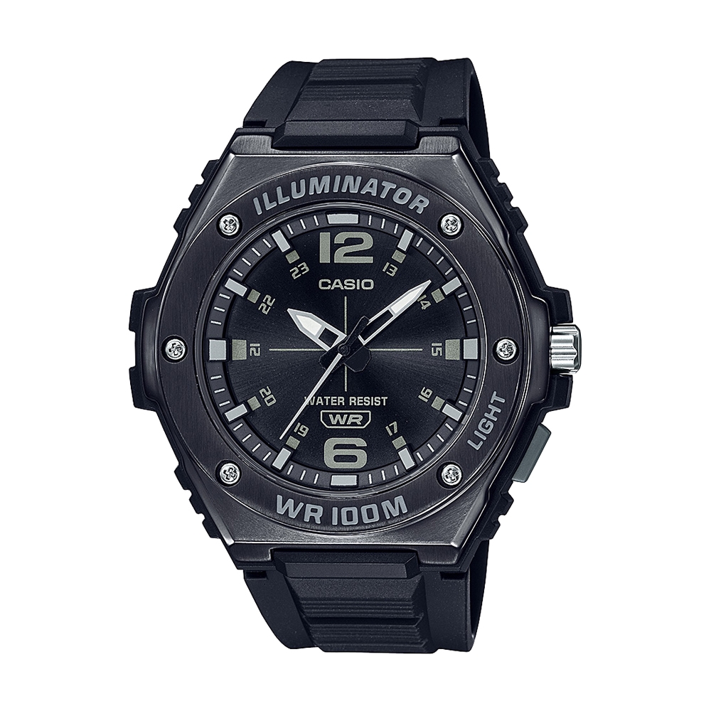 CASIO 卡西歐 重機械工業風格腕錶- MWA-100HB-1A