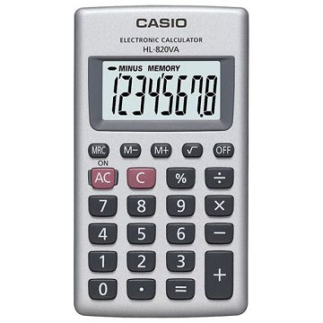 【CASIO】8位數口袋型國家考試專用計算機-(HL-820VA)