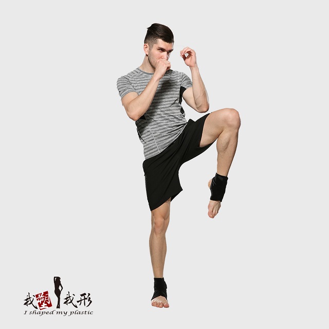 【我塑我形】台灣製─可調式高彈力透氣運動護腳踝(一件組)