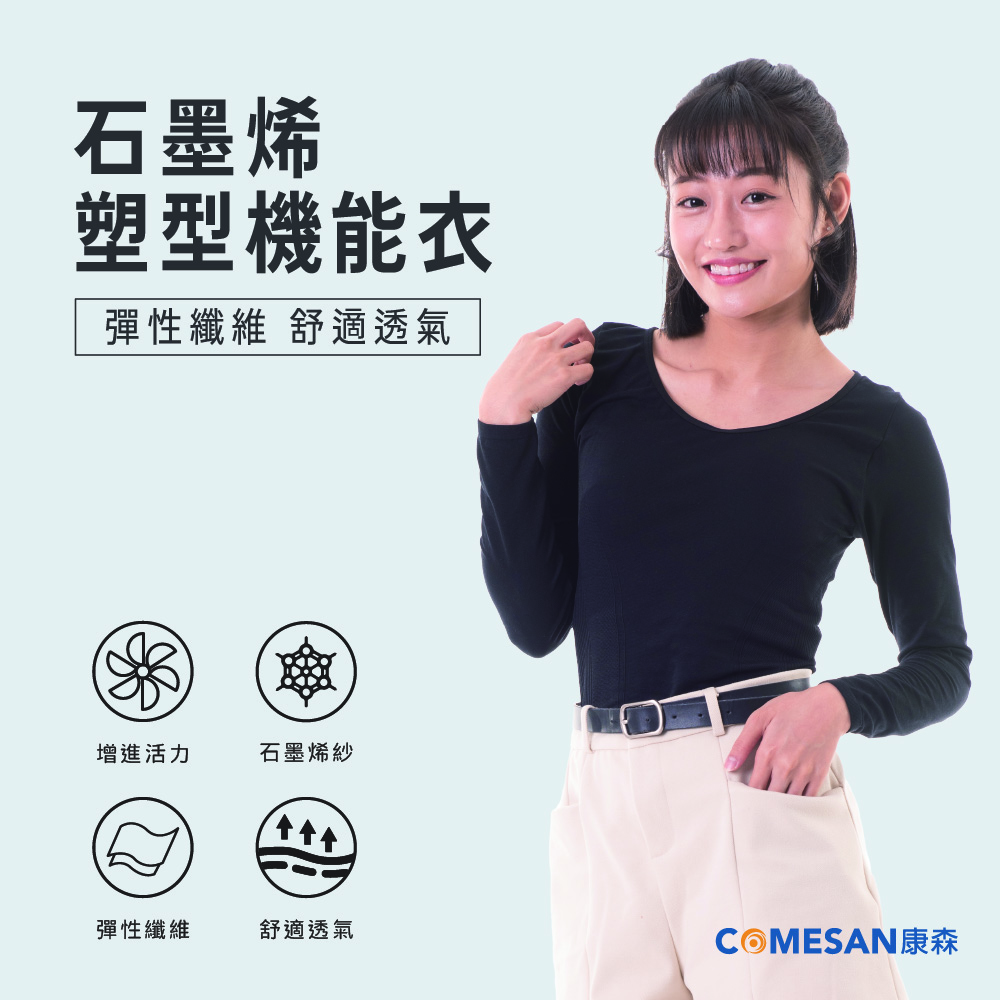 COMESAN 康森 石墨烯塑型機能衣