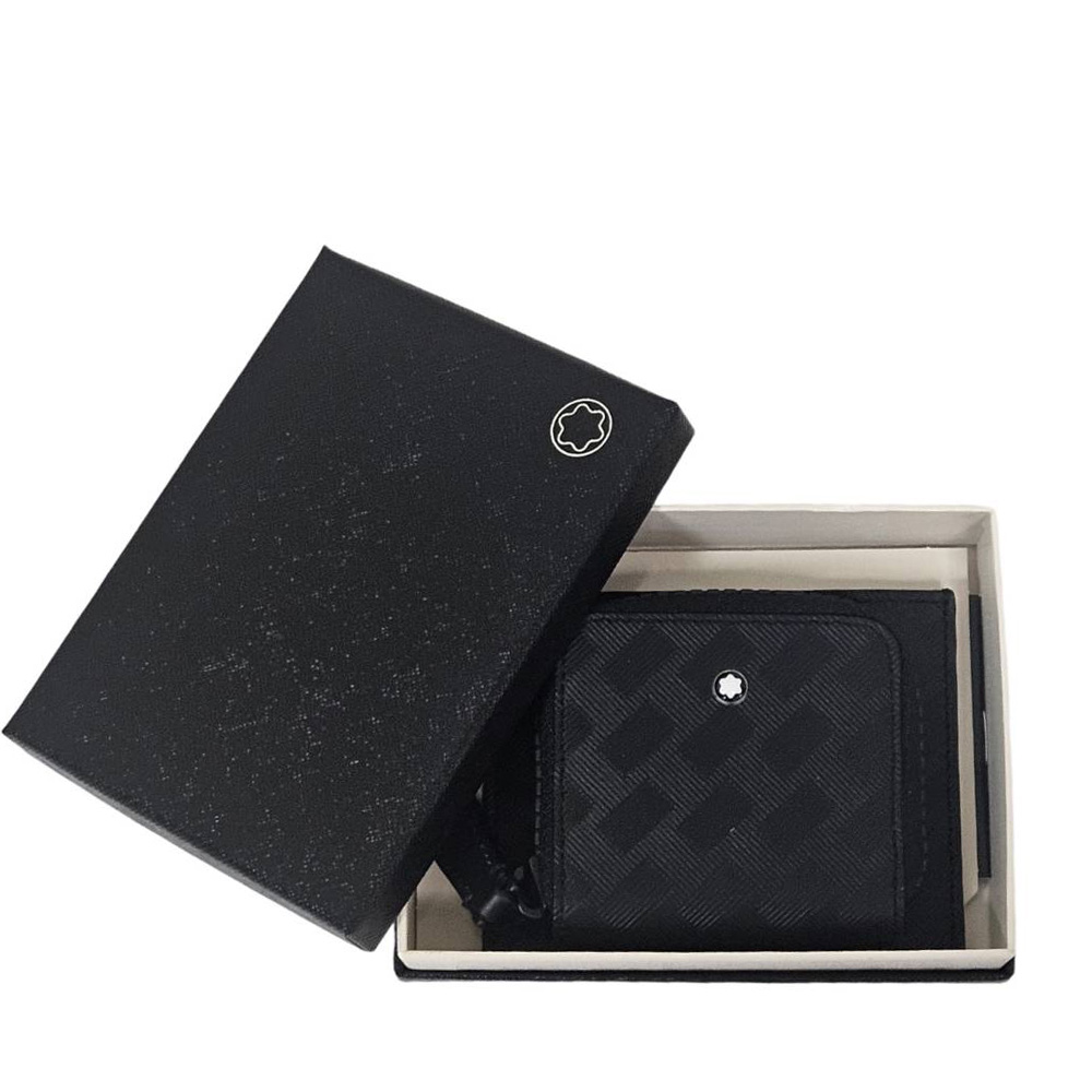 MONTBLANC 萬寶龍卡片夾零錢包 (贈原廠紙袋)
