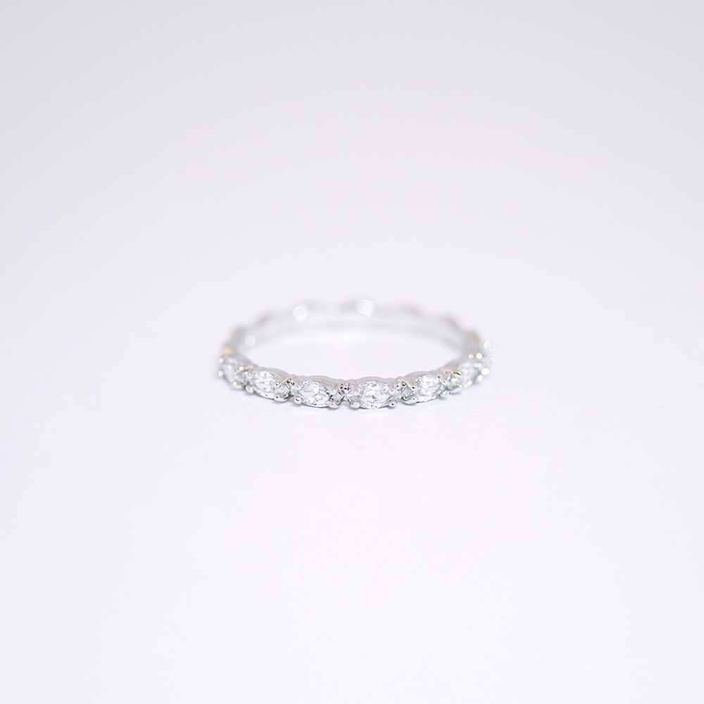 SWAROVSKI 施華洛世奇 Vittore 戒指 鍍白金色 5354786