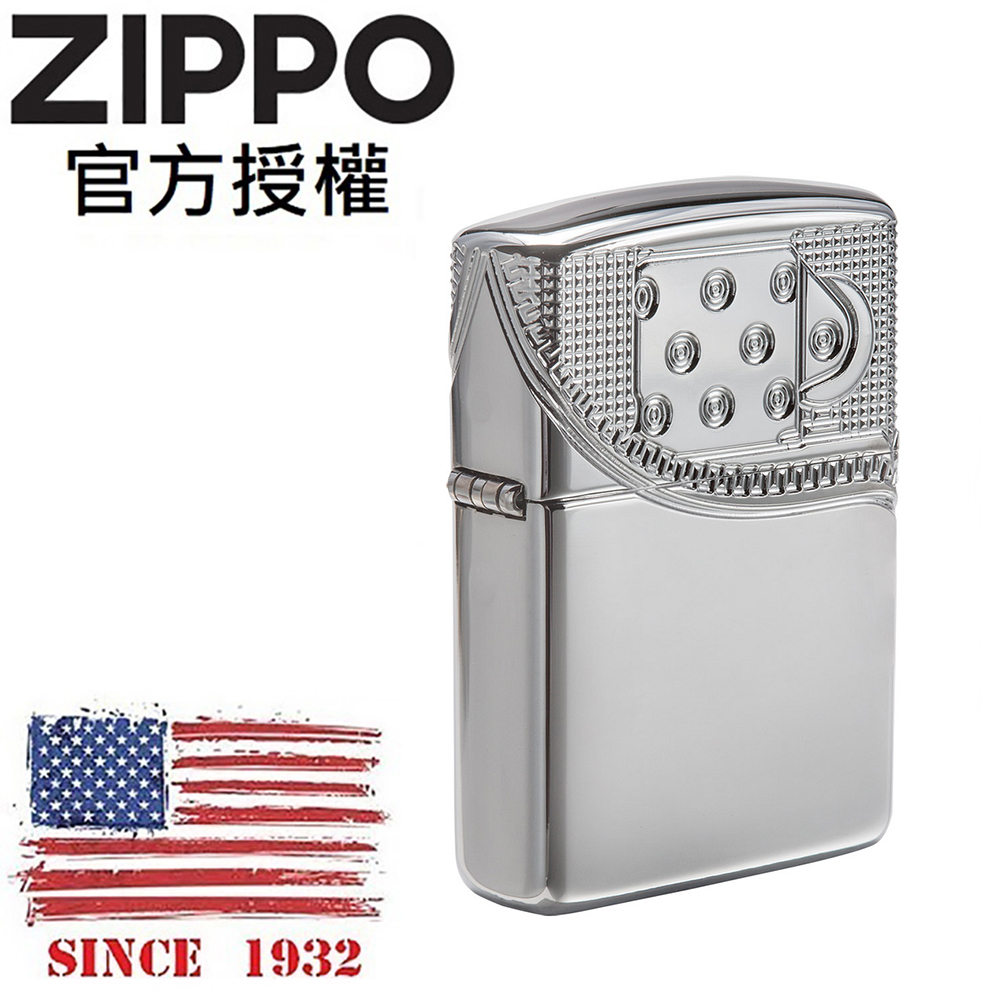ZIPPO Zippo Zipper Design 拉鍊結構設計(加厚版)防風打火機