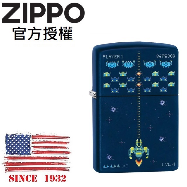 ZIPPO Pixel Game Design 像素遊戲設計防風打火機