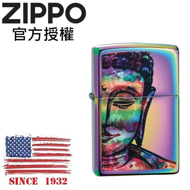 ZIPPO Bright Buddha Design 幻彩佛陀設計防風打火機