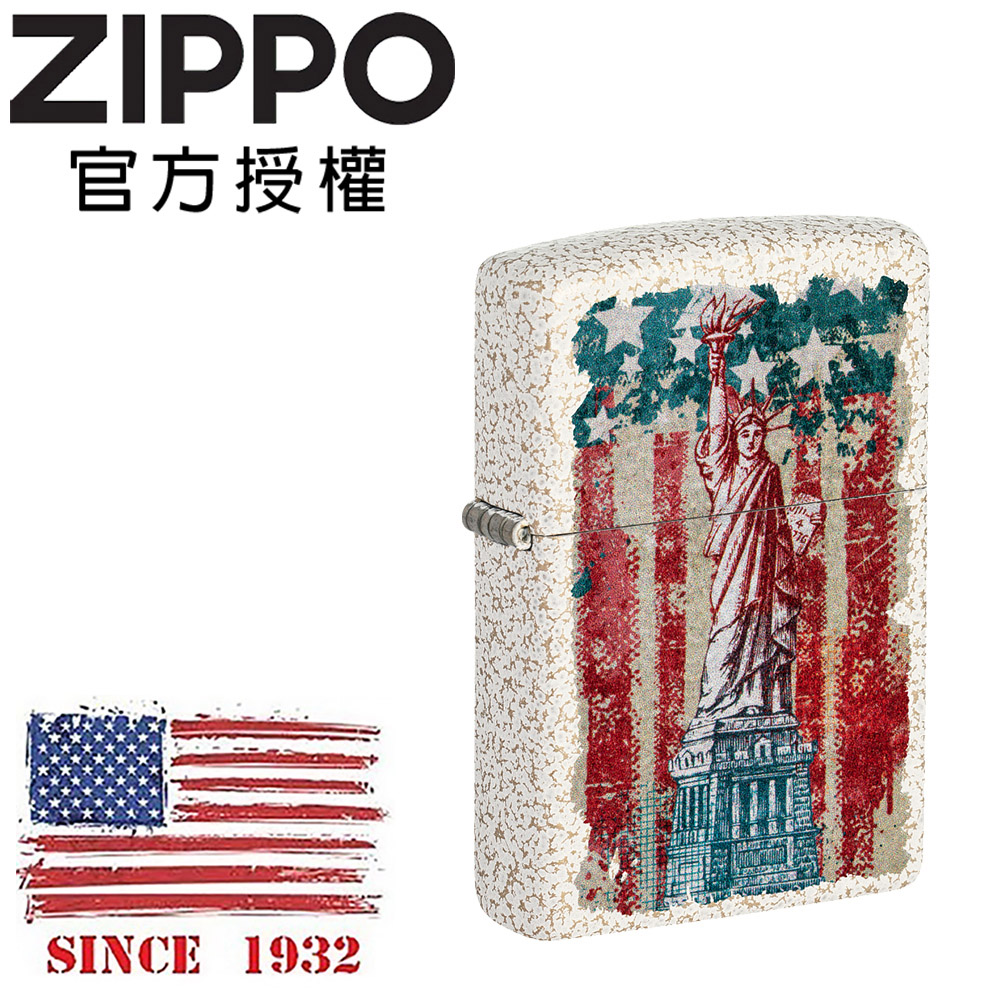ZIPPO Statue of Liberty Design 自由女神像防風打火機