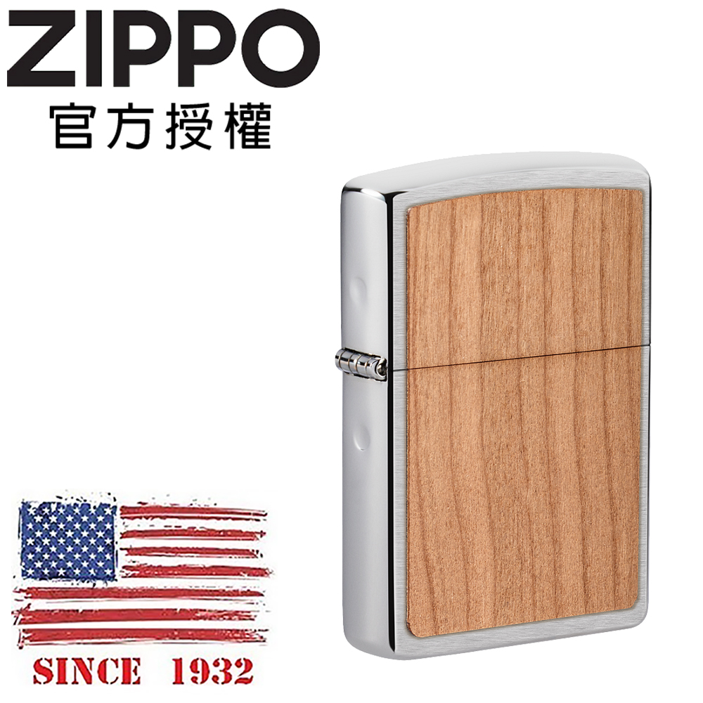 ZIPPO WOODCHUCK USA Cherry 櫻桃木紋