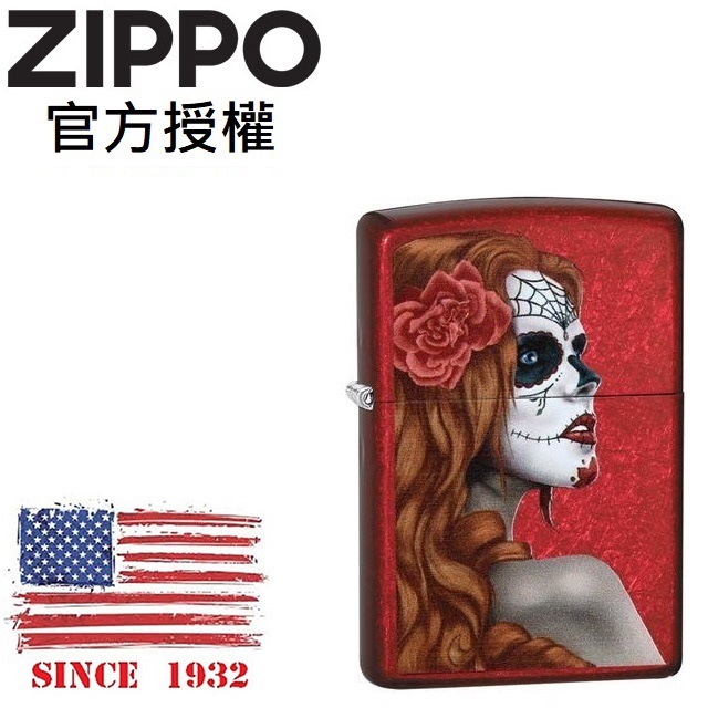 ZIPPO Day of the Dead: Girl 墨西哥女郎防風打火機